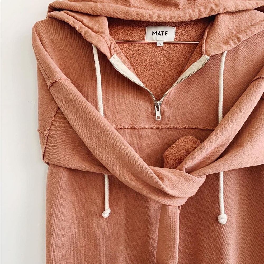MATE the Label Quarter Zip Hoodie
